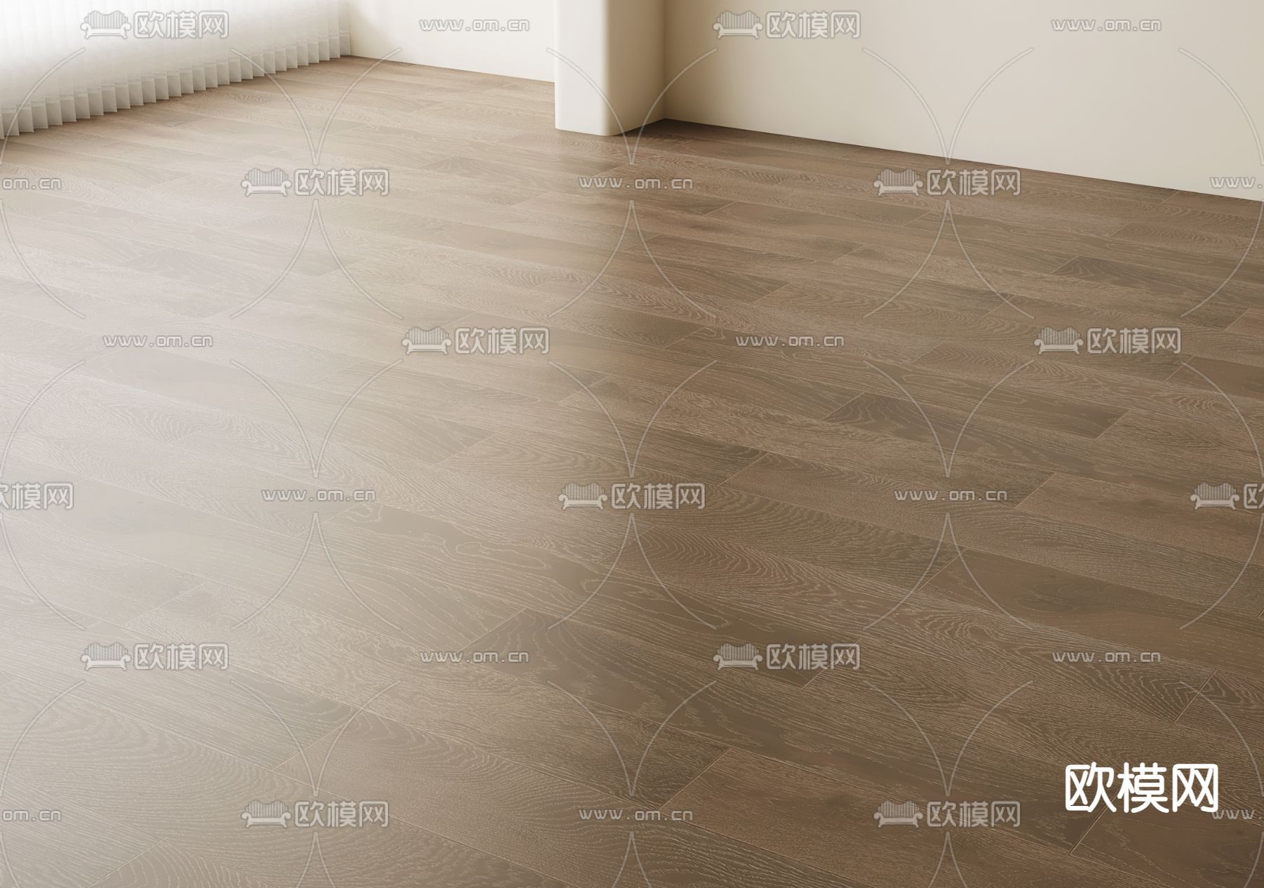 山纹木地板 木纹地砖3d模型下载