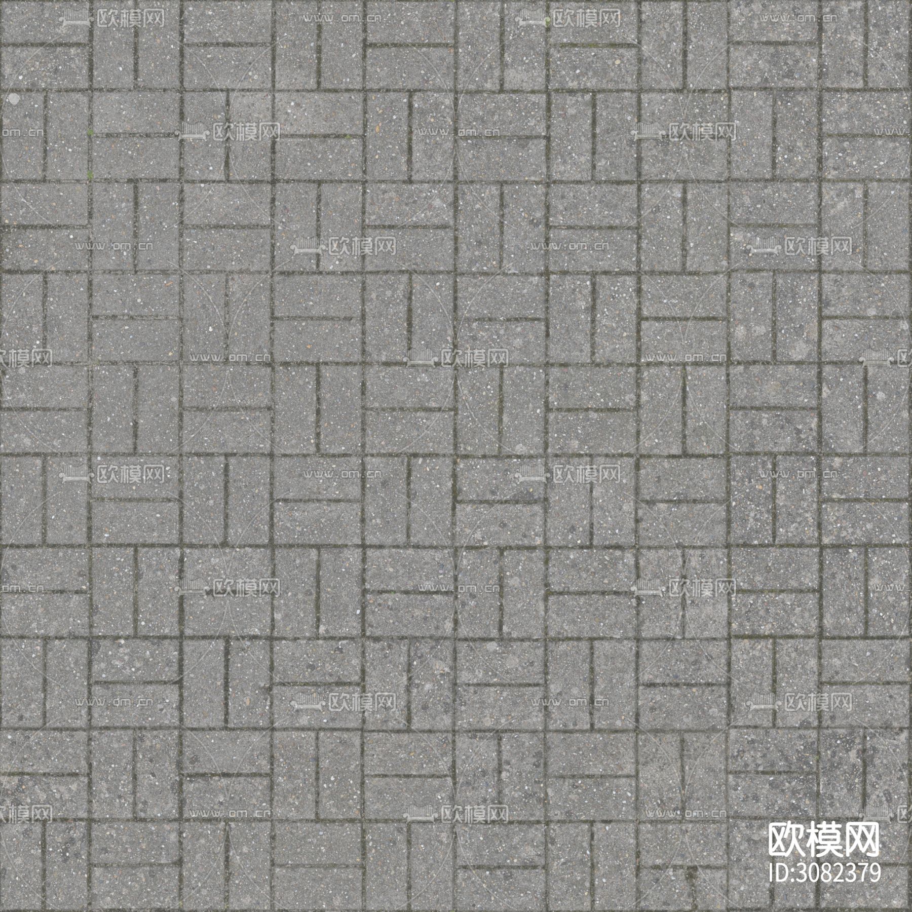 深灰灰色铺路石 石头路面贴图