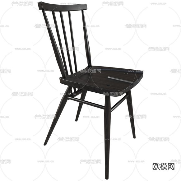 L.Ercolani 现代椅子 休闲椅3d模型下载(渲染图3)