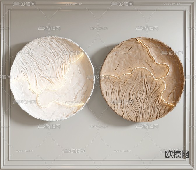立体墙饰 挂件3d模型下载