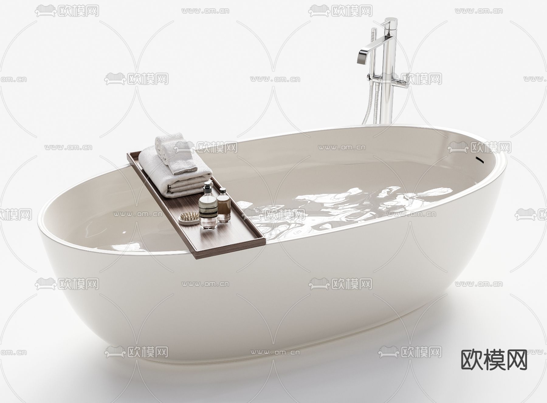 浴缸3d模型下载