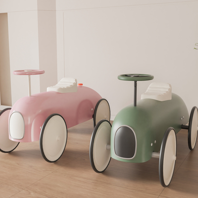  现代儿童玩具车su模型 