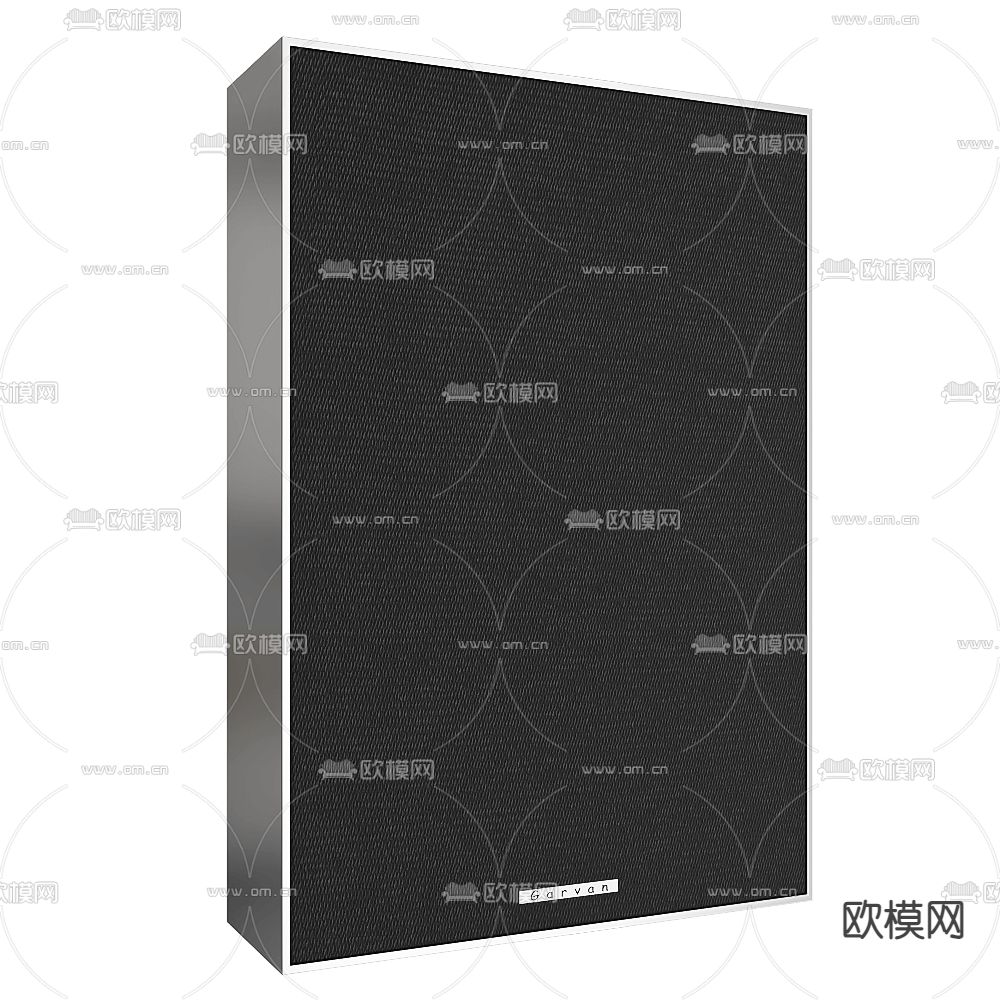 Garvan 音响 书架式音箱3d模型下载