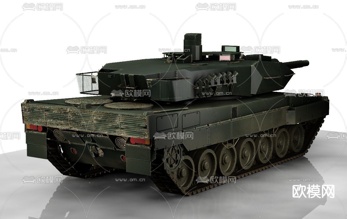 美国m103 重型坦克3d模型下载（渲染图2）