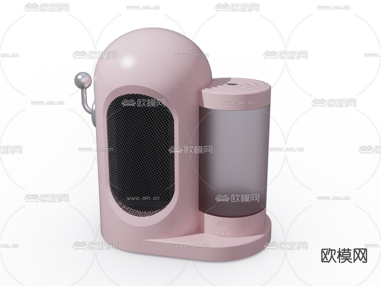 桌面取暖器3d模型下载(渲染图2)