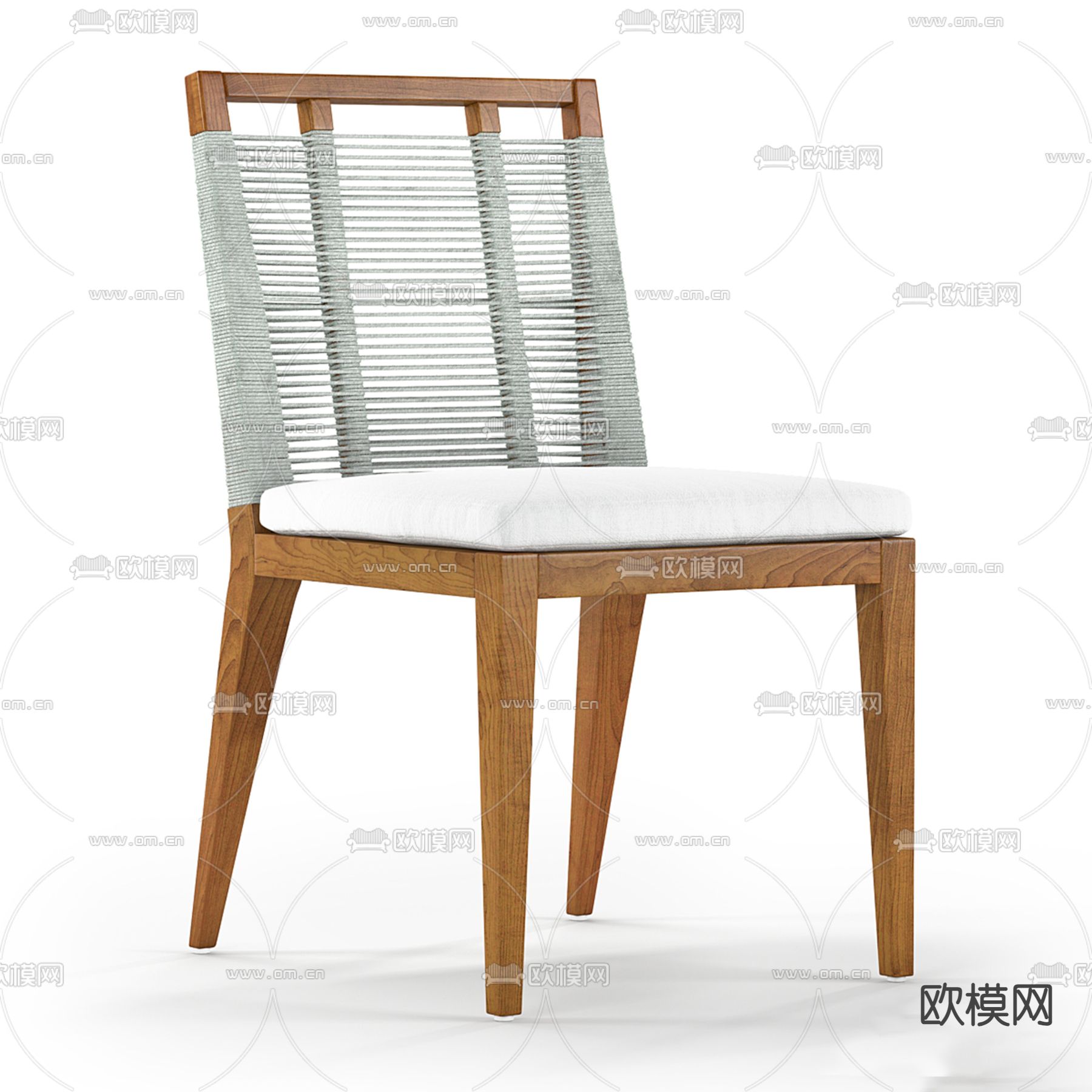 单椅 餐椅3d模型下载