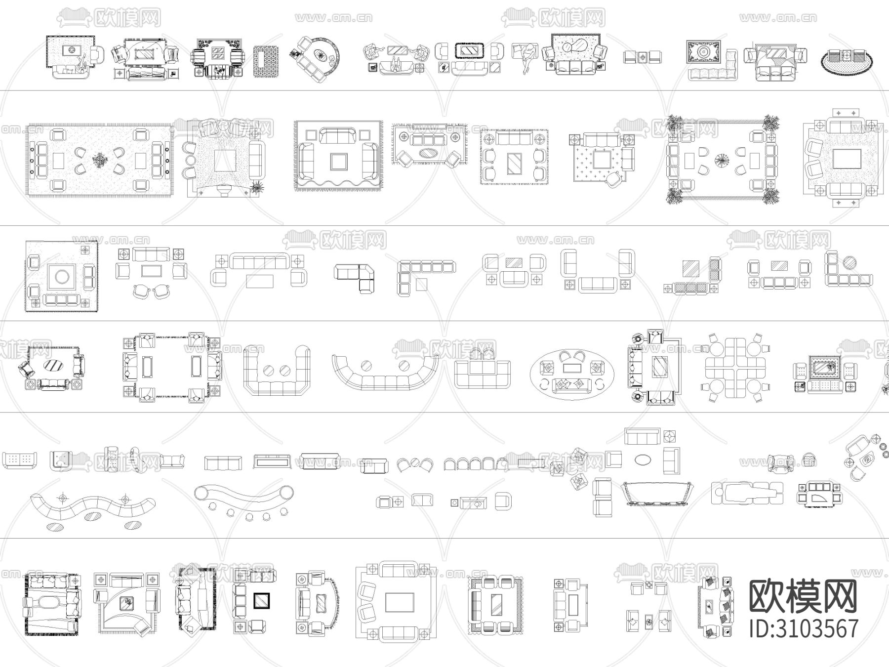 2024年餐饮空间工装cad图库下载（渲染图10）