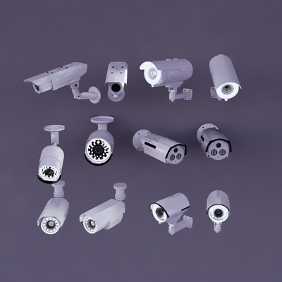  监控摄像头su模型 