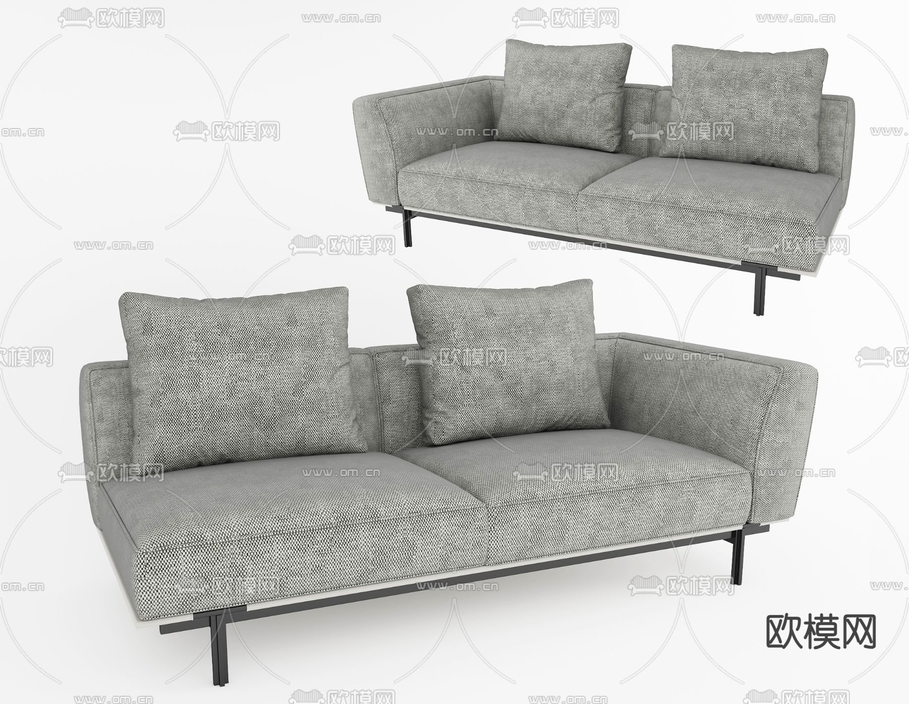 贵妃椅 美人塌3d模型下载