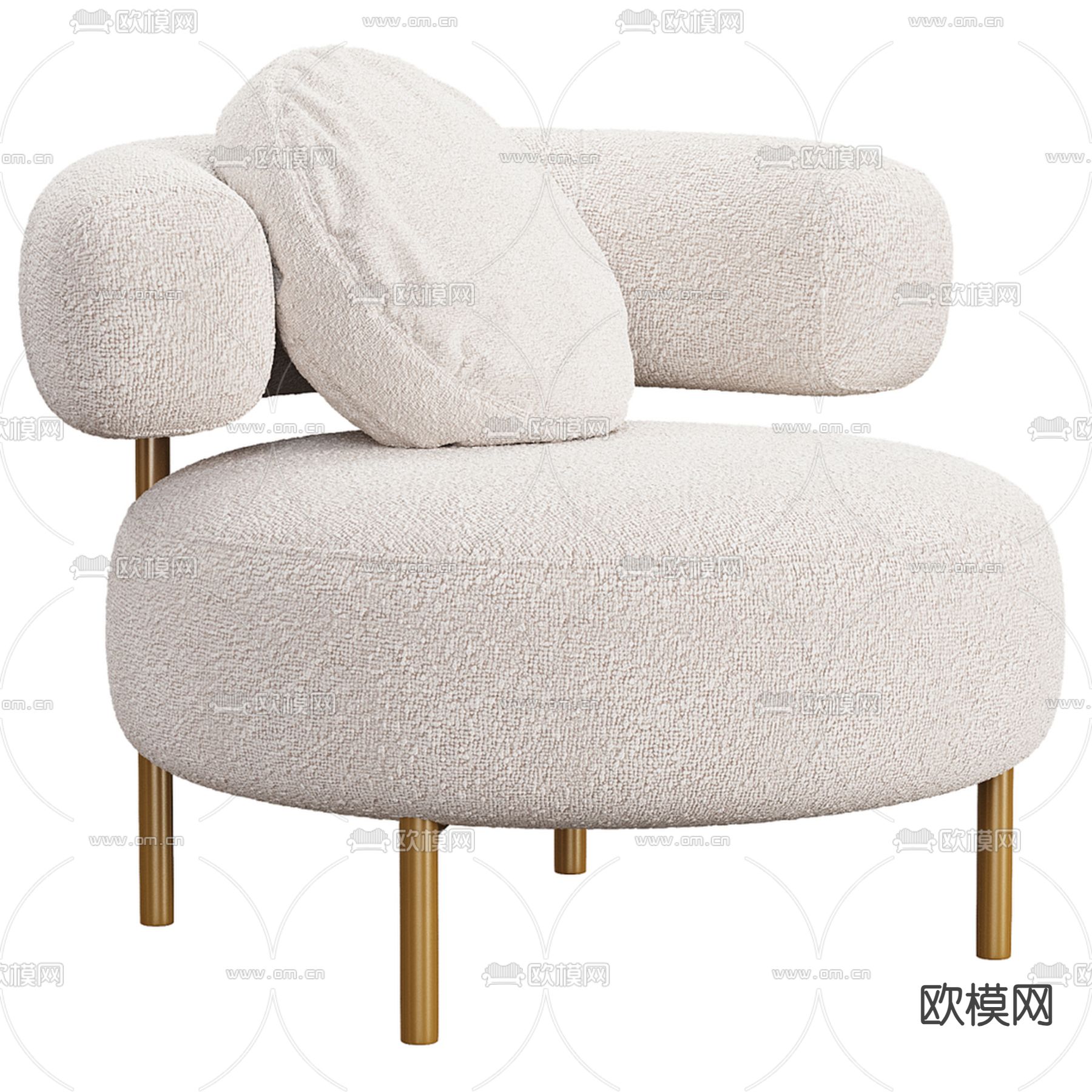 沙发椅 休闲椅3d模型下载
