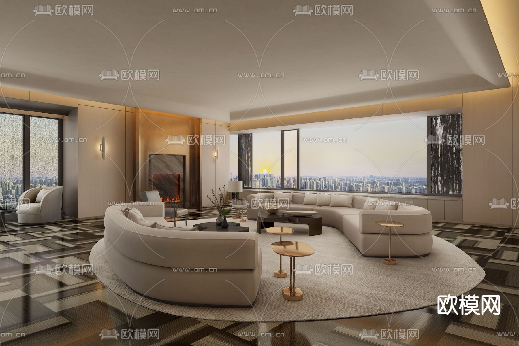 雅布最新豪宅作品：北京·东直门8号3d模型下载