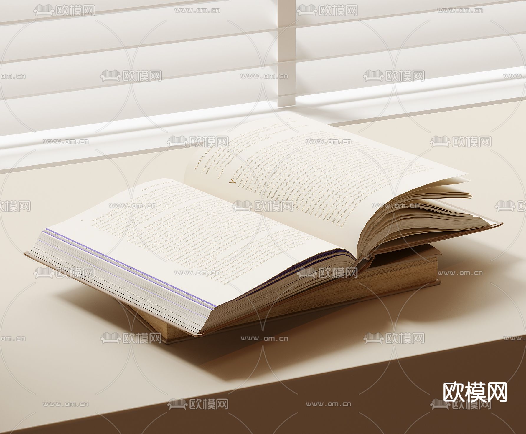 书本 书籍 图书 书册3d模型下载