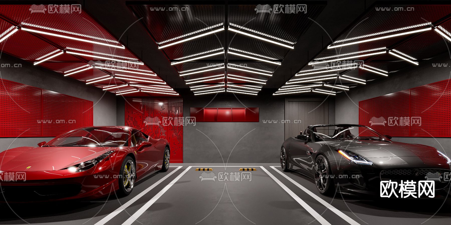 私人车库3d模型下载