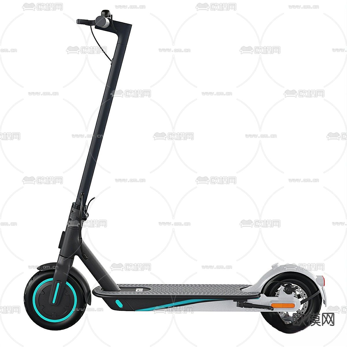 小米滑板车3d模型下载（渲染图4）