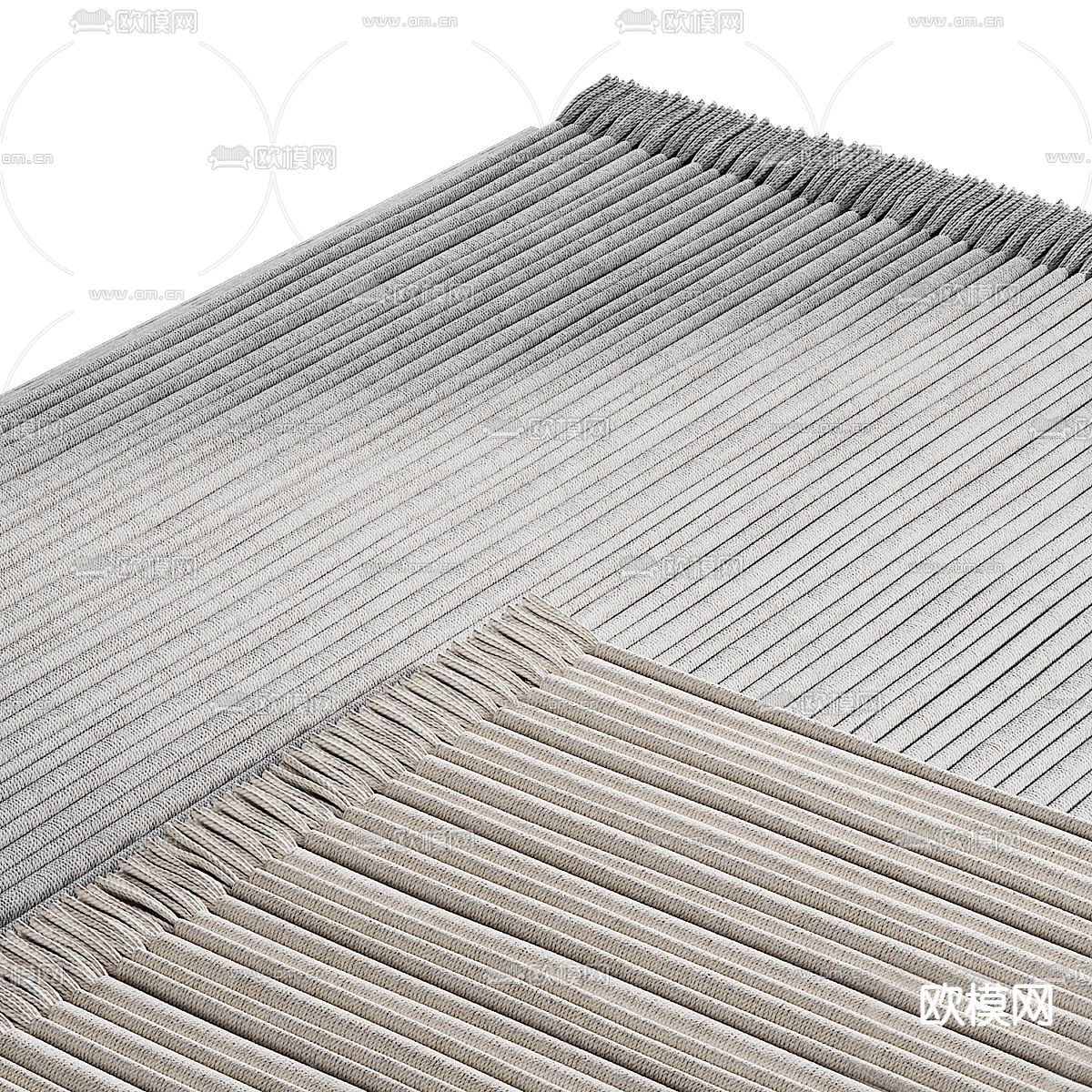 编织地毯3d模型下载（渲染图2）