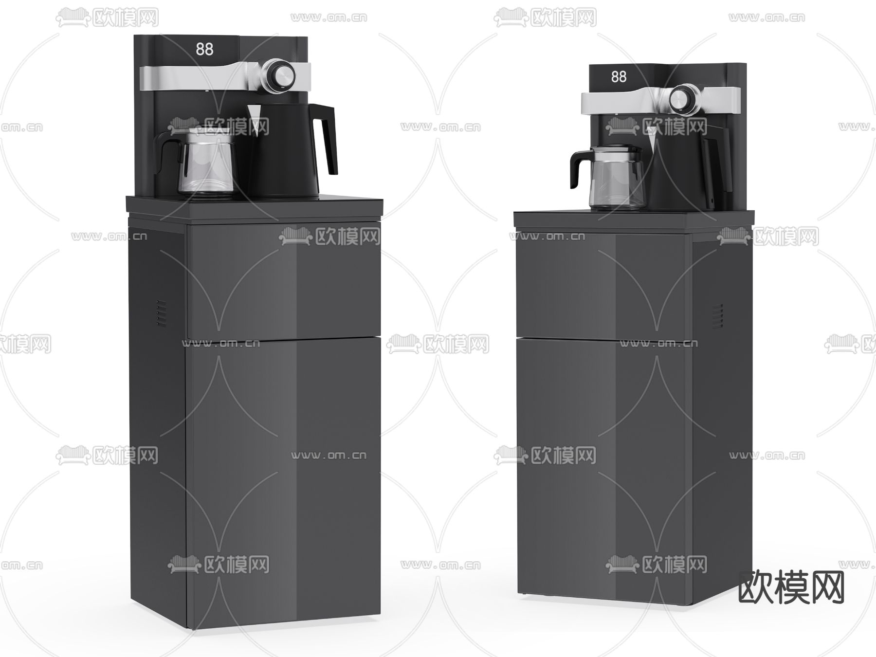 茶吧机 饮水机3d模型下载