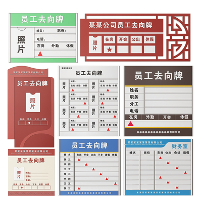  企业指示牌 标识牌 去向牌su模型 