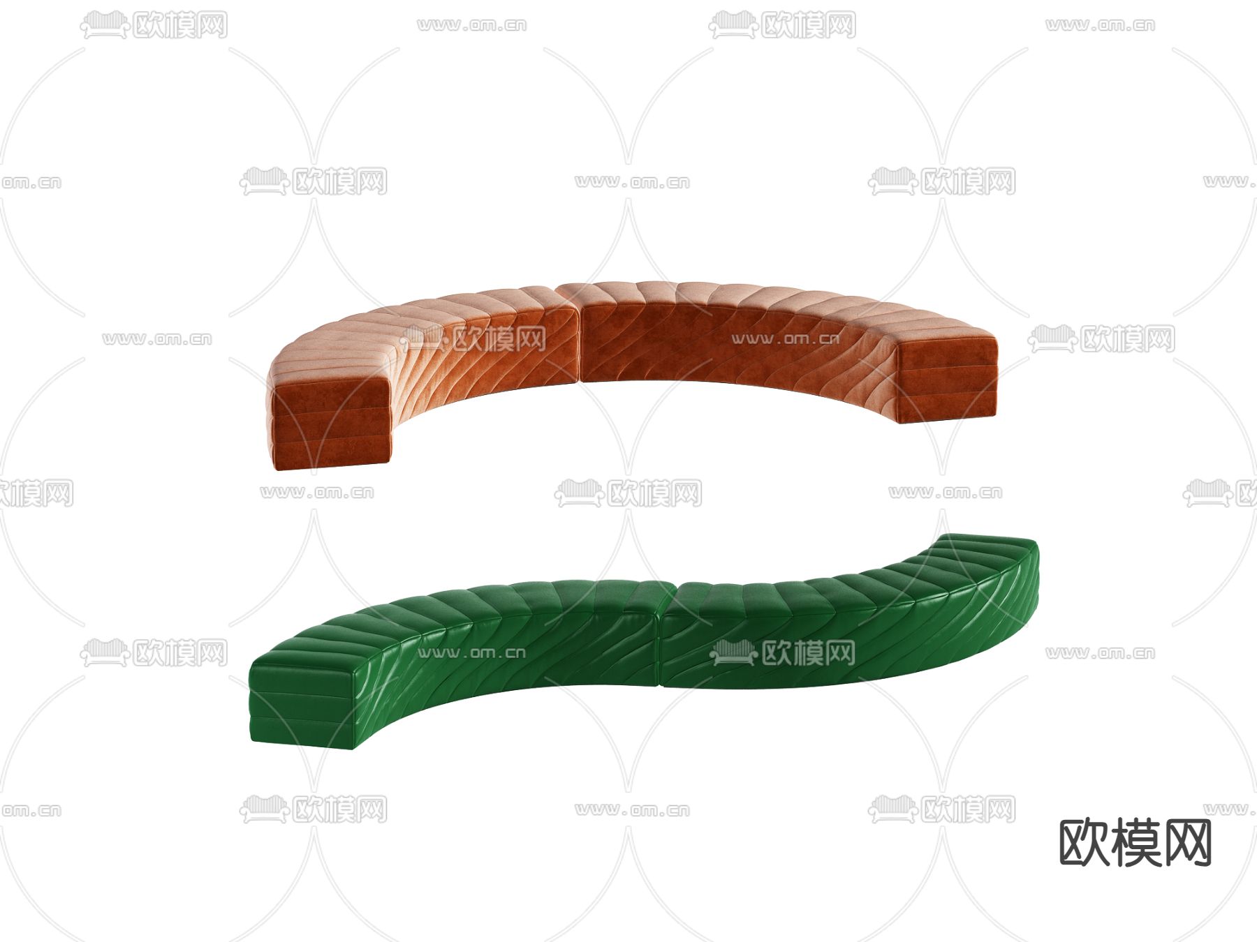 异沙发凳3d模型下载