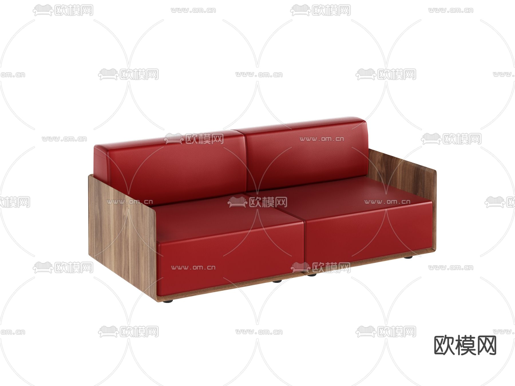 现代沙发 双人沙发 休闲沙发3d模型下载