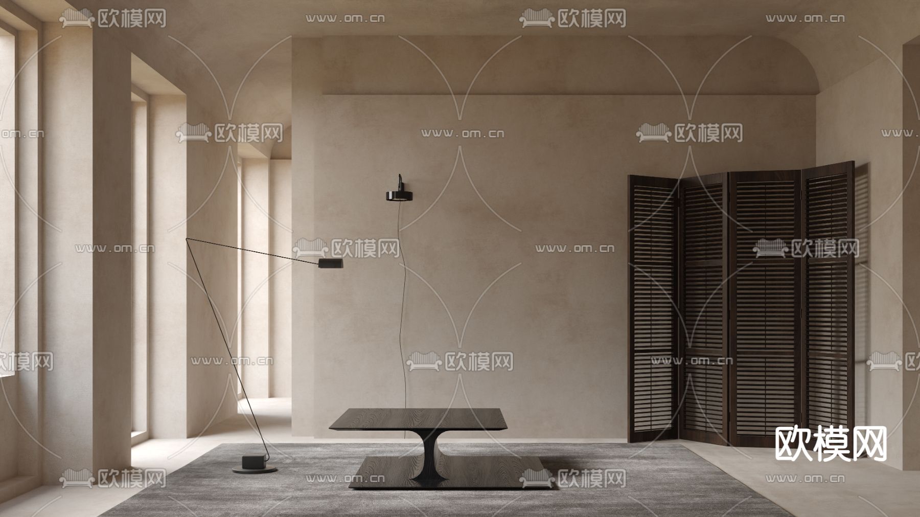 Bonaldo 茶几3d模型下载