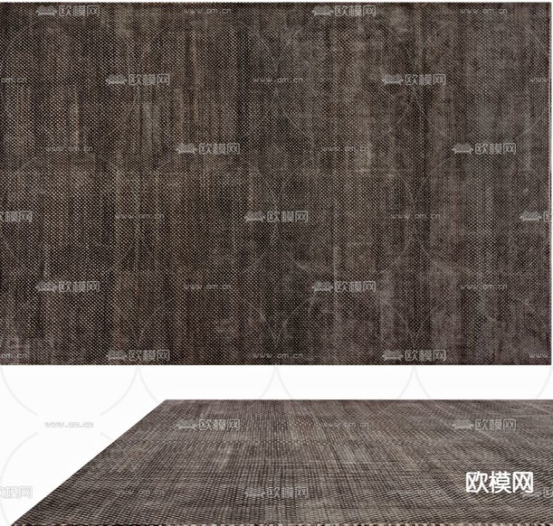 现代地毯3d模型下载