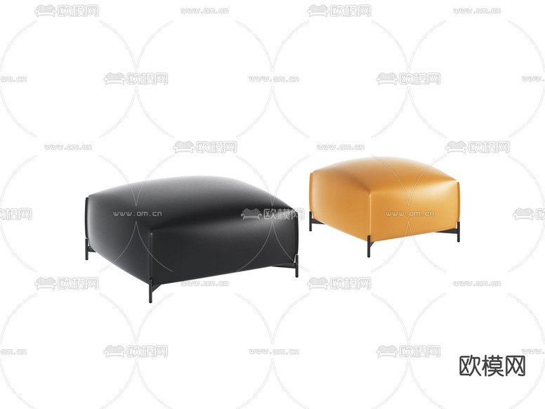凳子 沙发凳 矮凳3d模型下载