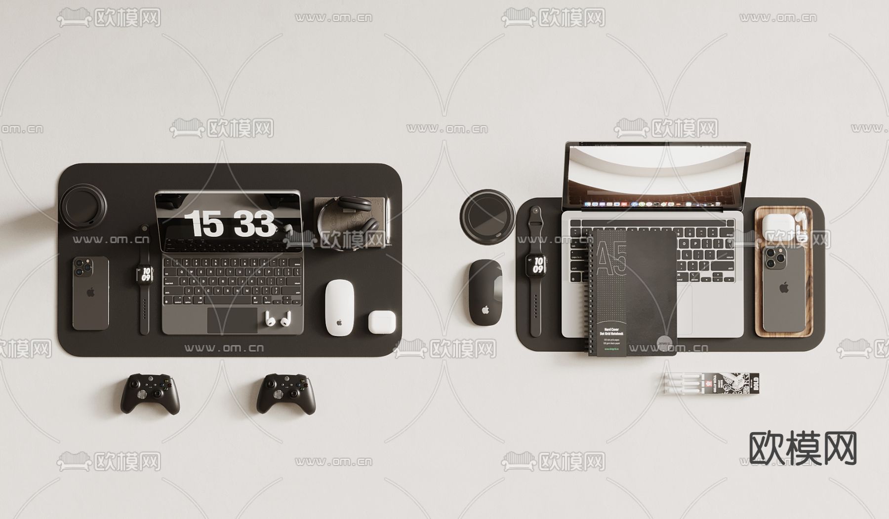 笔记本电脑 智能设备3d模型下载