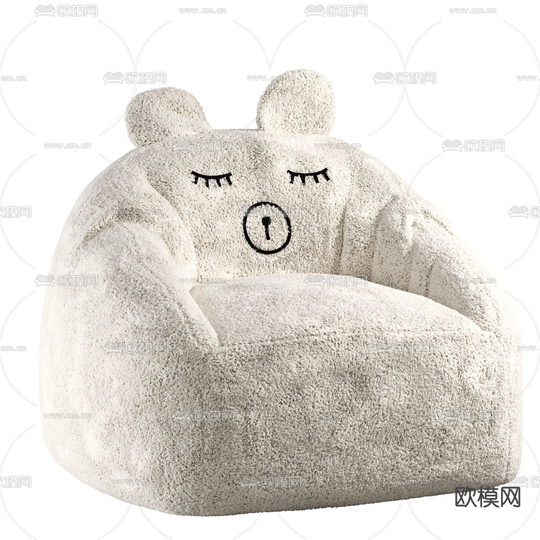 儿童沙发 懒人沙发3d模型下载