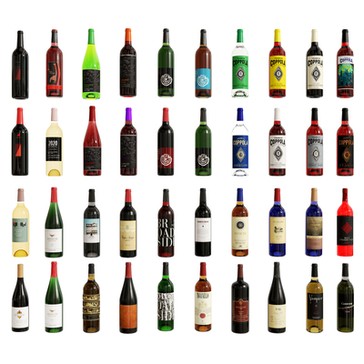  酒水 酒瓶 洋酒su模型 