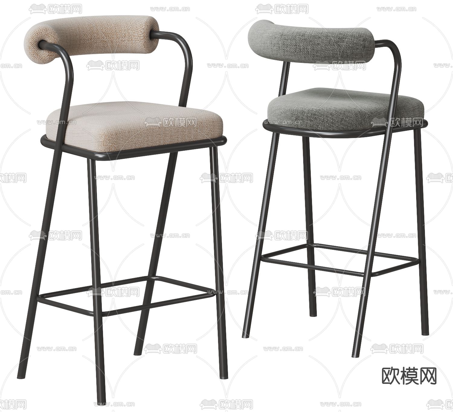 calligaris 吧椅 吧凳 高脚凳3d模型下载