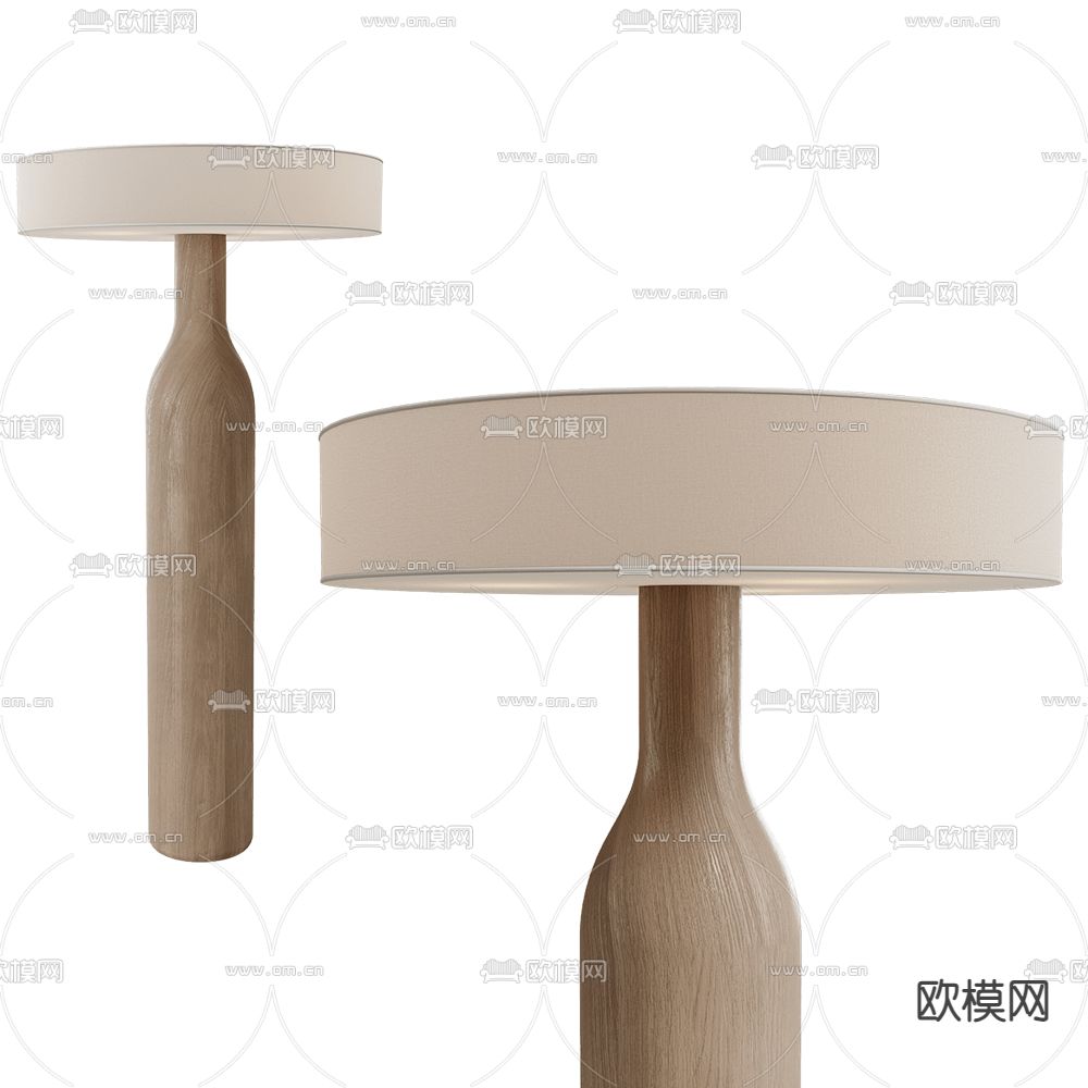 HIND RABII 落地灯3d模型下载