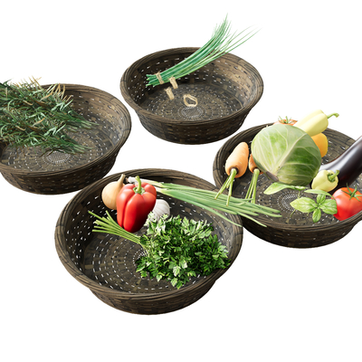  韭菜芹菜 辣椒 碗su模型 