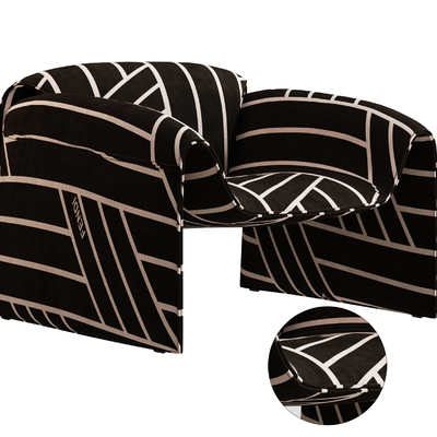  Minotti 休闲椅su模型 