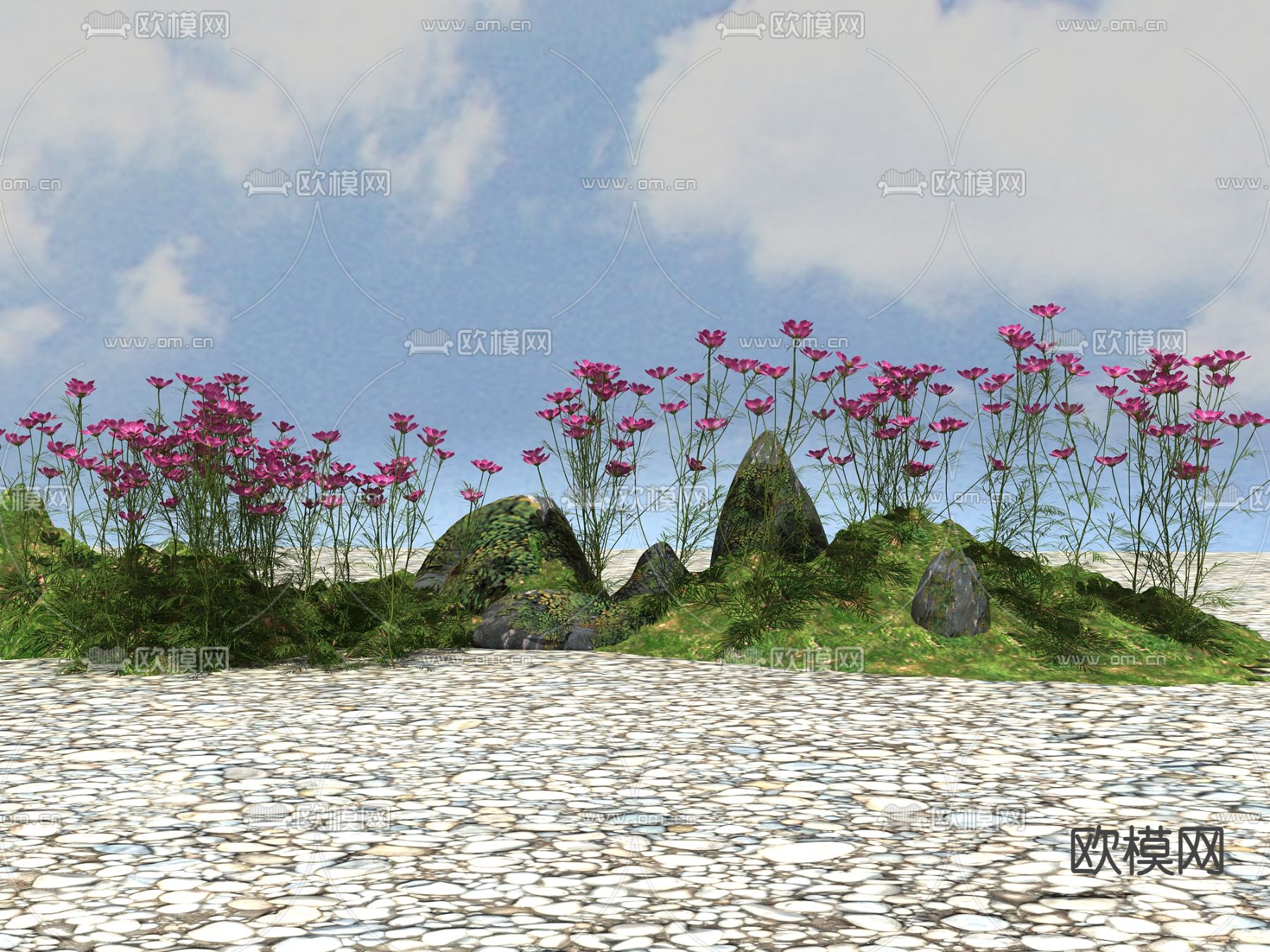 花草植物 杂草3d模型下载