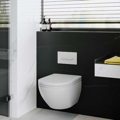  壁挂马桶 坐便器su模型 