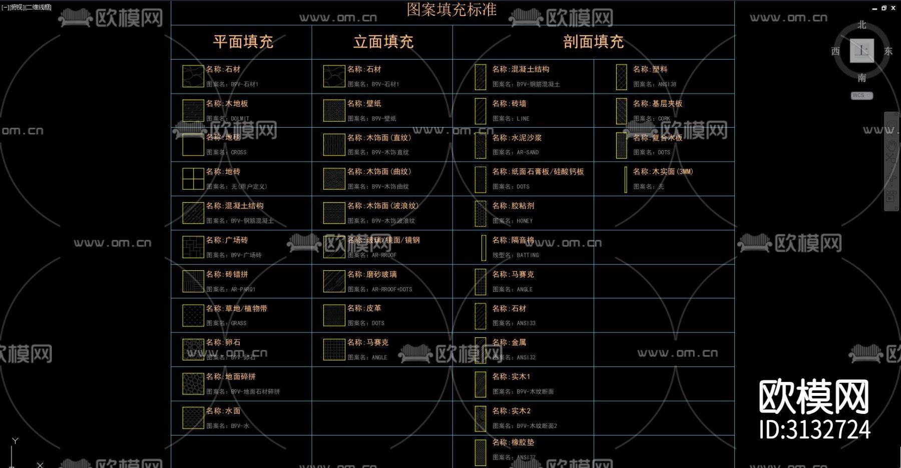 罗马柱 栏杆柱 柱子cad大样图下载（渲染图2）