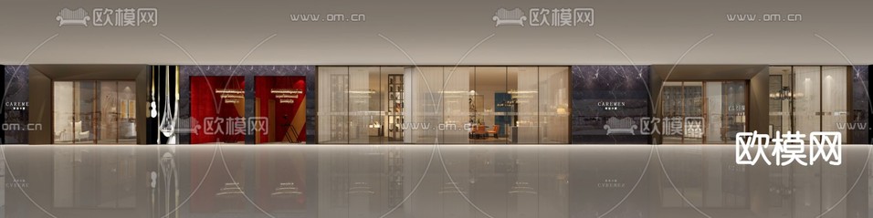 家具展厅 家具店3d模型下载(渲染图1)