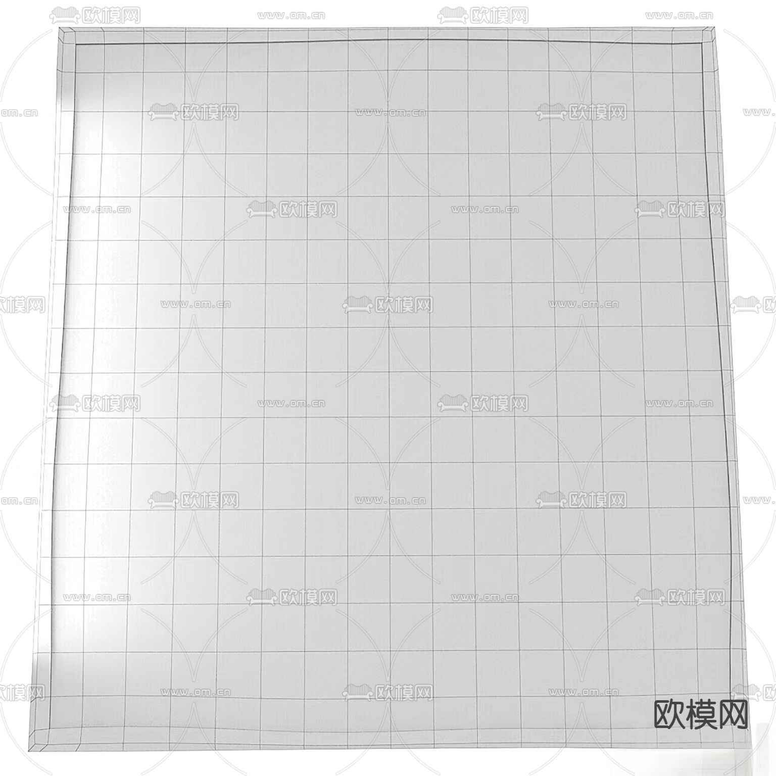 Soho Antiq 地毯3d模型下载（渲染图2）
