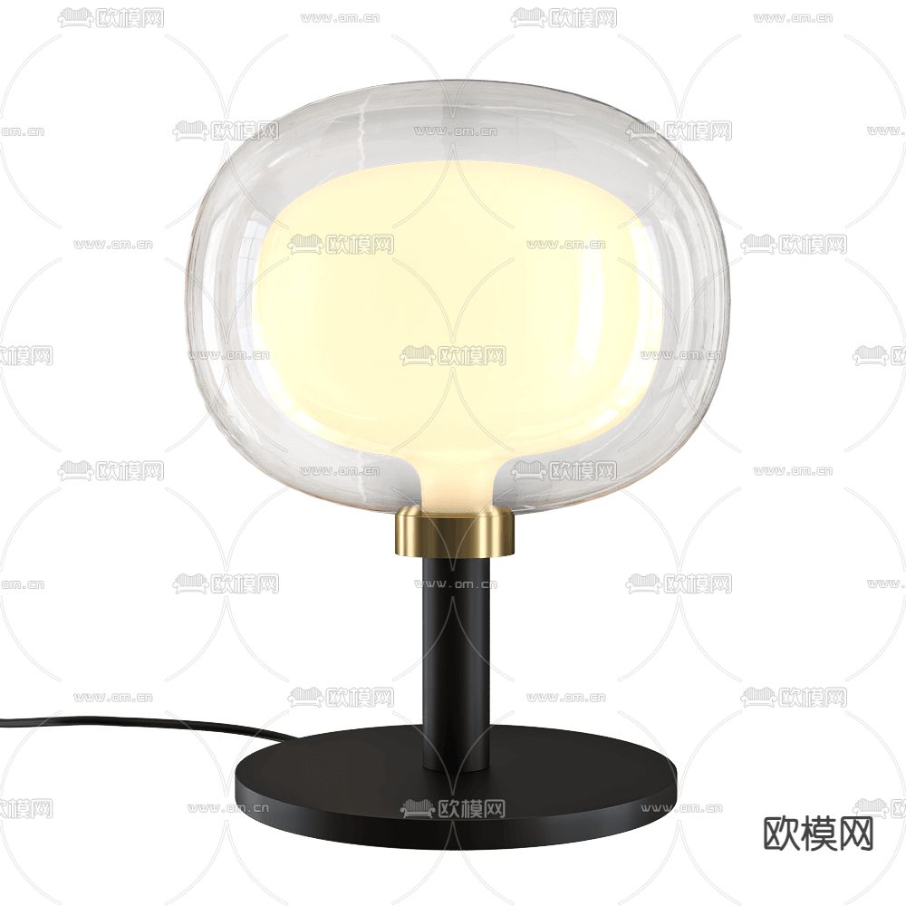 TOOY 轻奢台灯3d模型下载