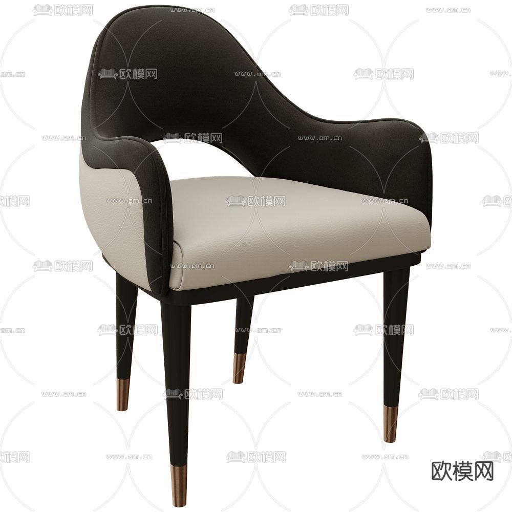 沙发椅 单椅 休闲椅3d模型下载（渲染图1）