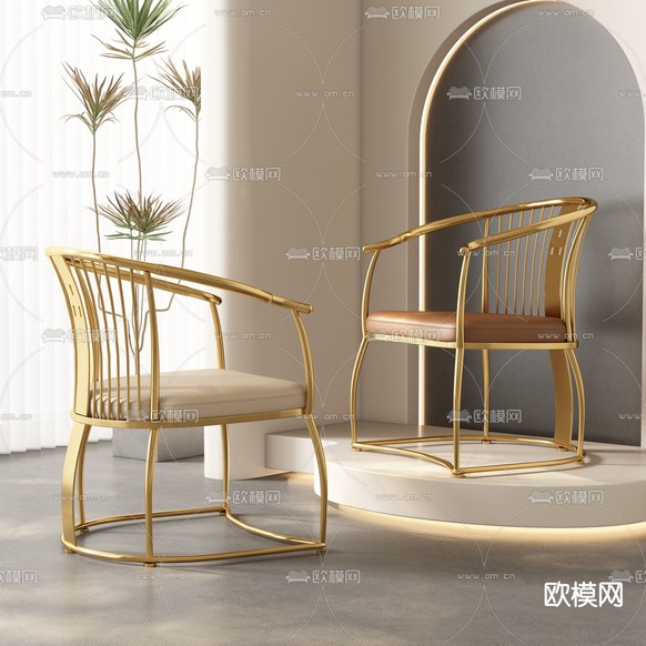 餐椅子 休闲椅3d模型下载