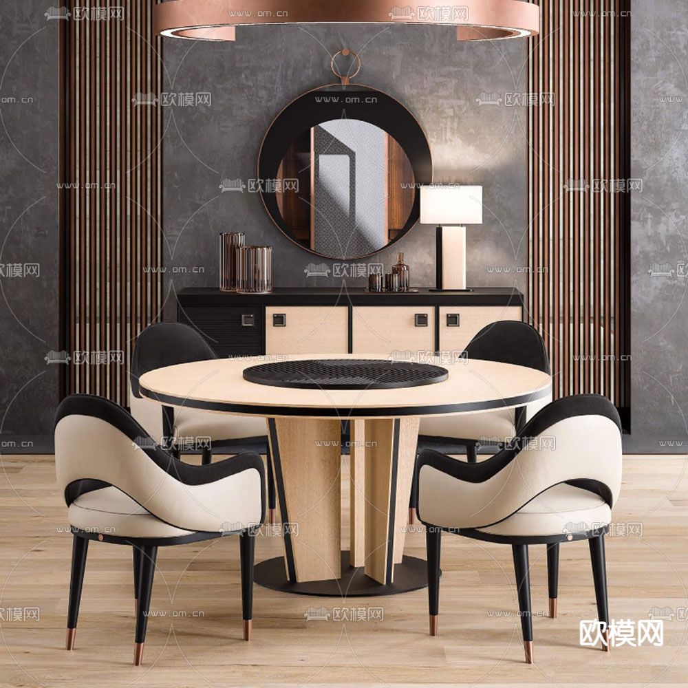 沙发椅 单椅 休闲椅3d模型下载（渲染图2）