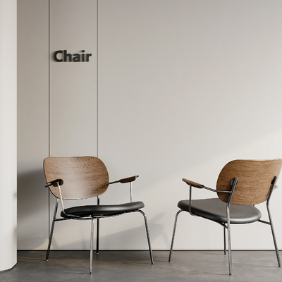 现代休闲椅su模型