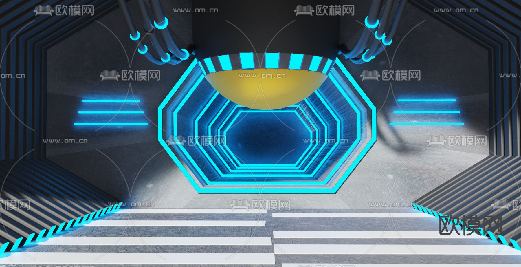 淘宝电商美陈3d模型下载