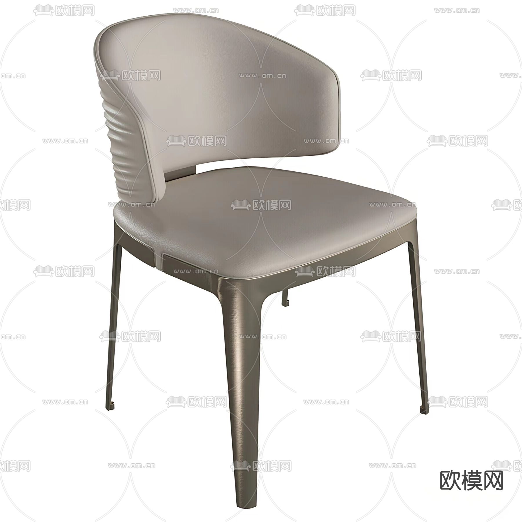 Sybilla 轻奢椅子 餐椅3d模型下载（渲染图1）