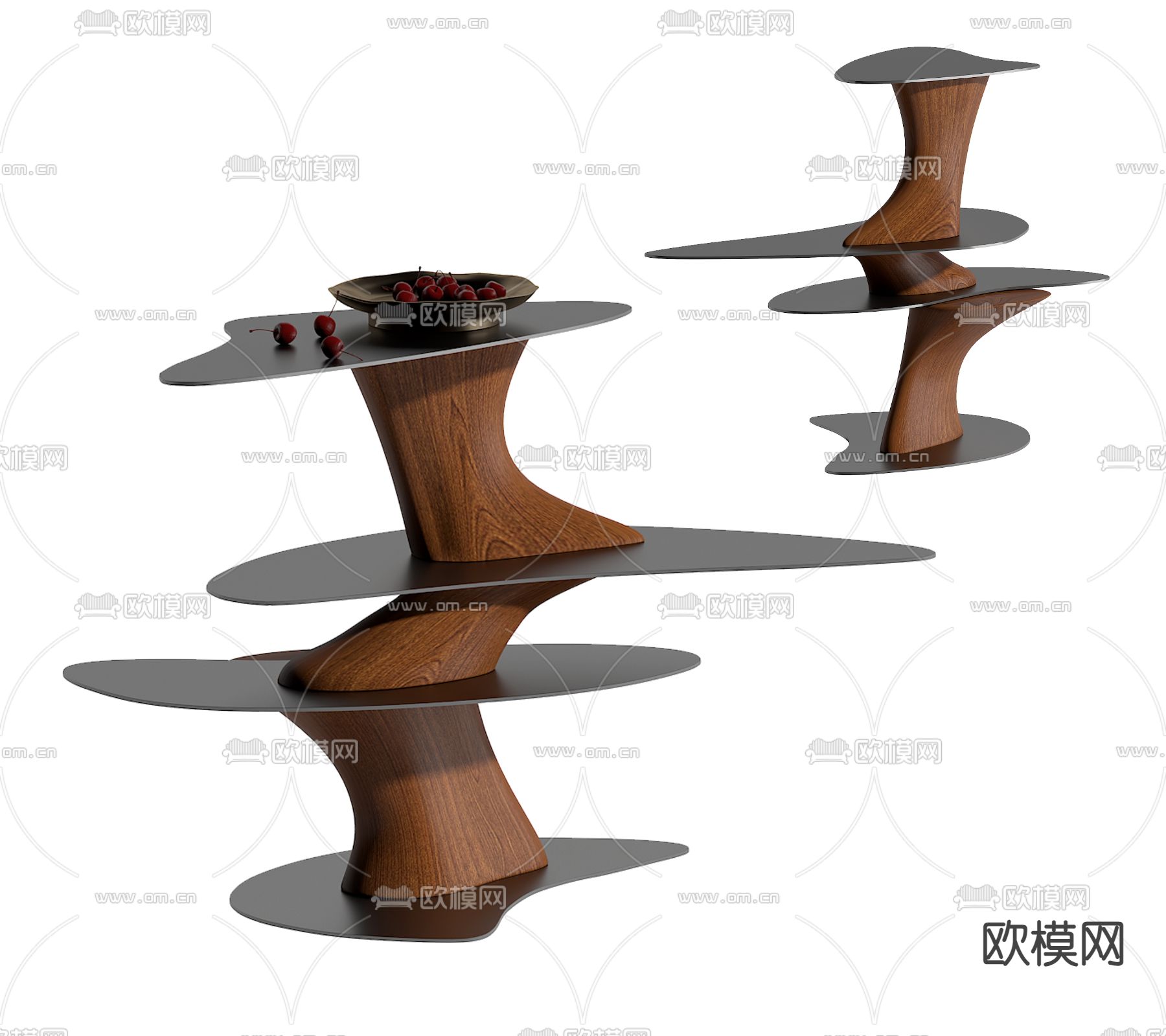 边几桌几 角几3d模型下载