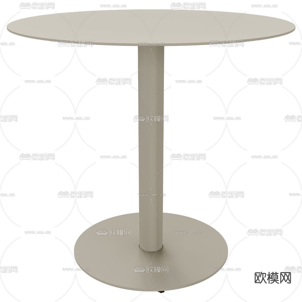 Ansen 角几 边几 桌几 圆几3d模型下载