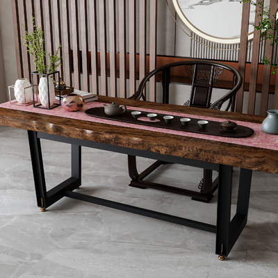 新中式茶桌椅su模型