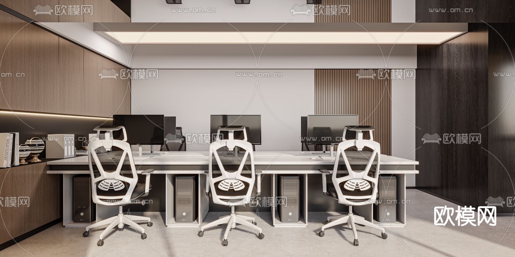 木作展厅 木作店 材料店3d模型下载（渲染图4）