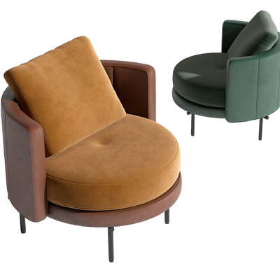  Minotti 单人沙发su模型 